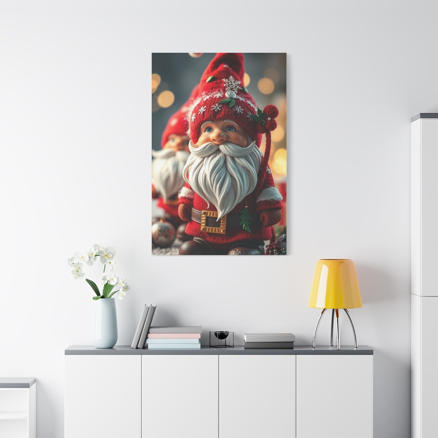 Christmas Gnome Art Supreme Gallery Wall Art & Canvas Print