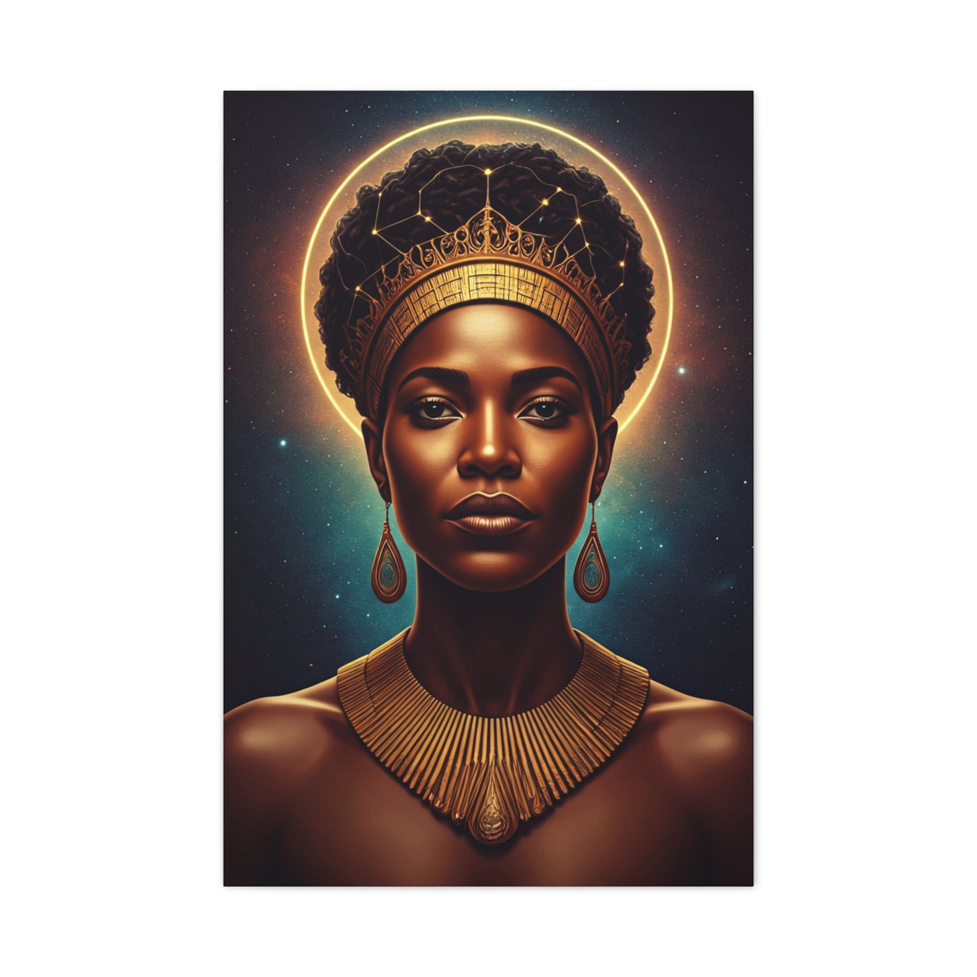 Celestial Queen Radiance Wall Art & Canvas Prints