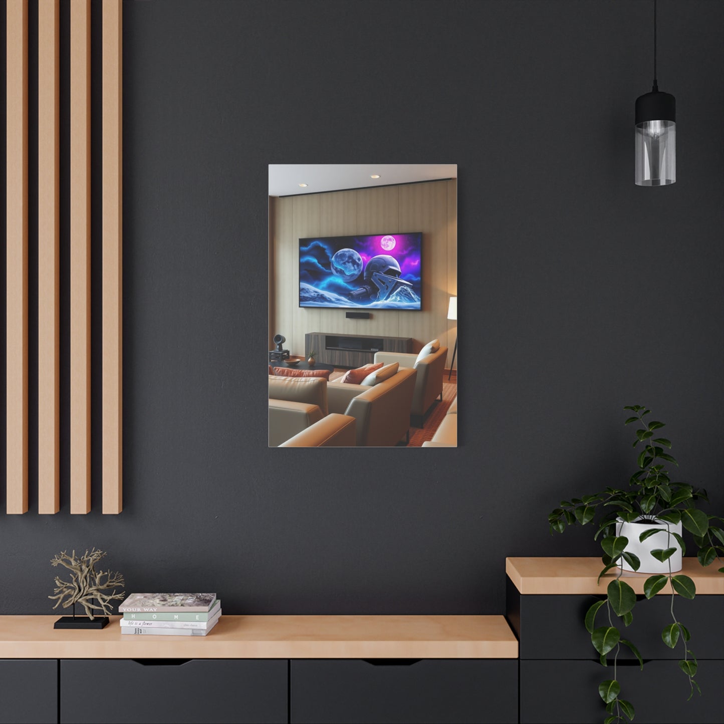 Vision Home Theater Art Art Wall Art & Canvas Print