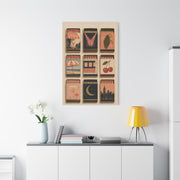 Retro Matchbox Romance Display Wall Art & Canvas Print