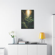 Elephant Mother and Calf at Sunset Wall Art & Canvas Prints