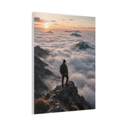 Sunrise Summit Cloud Inversion Wall Art & Canvas Print