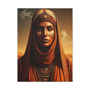 Desert Oracle with Sacred Symbols Wall Art & Canvas Prints