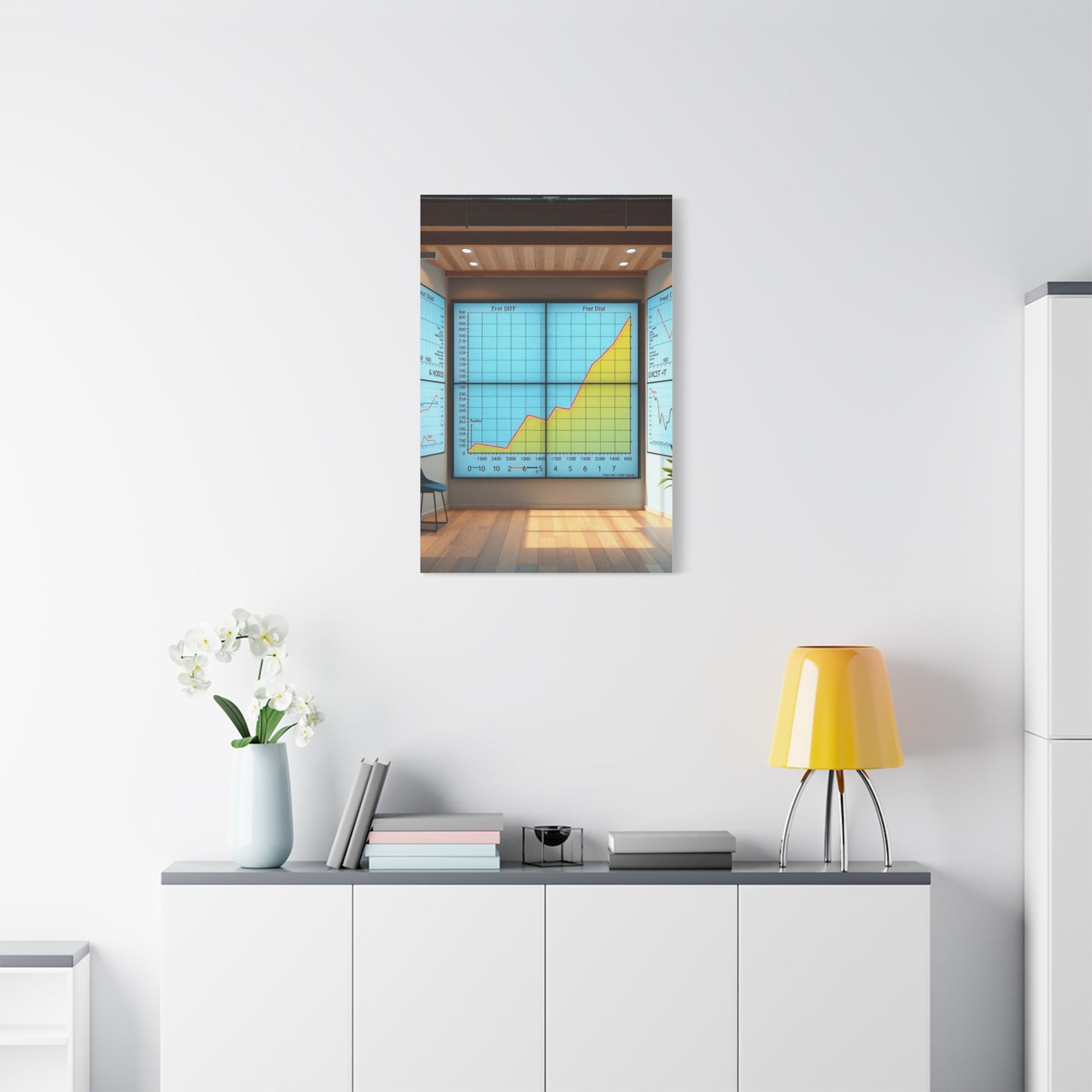 Vision Modern Math Art for Creative Spaces Art Wall Art & Canvas Print