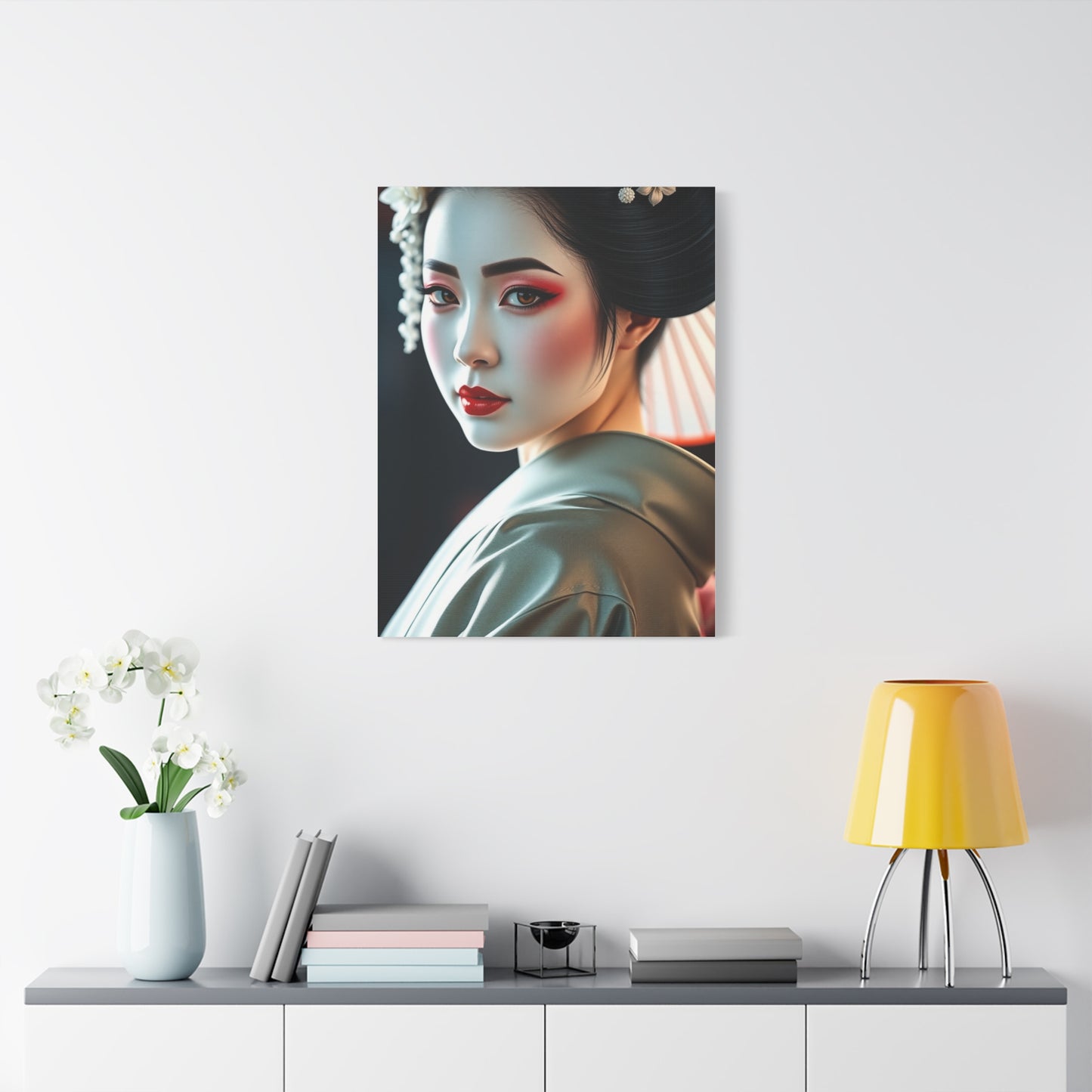 Geisha Art Canvas Art 8 Wall Art & Canvas Print
