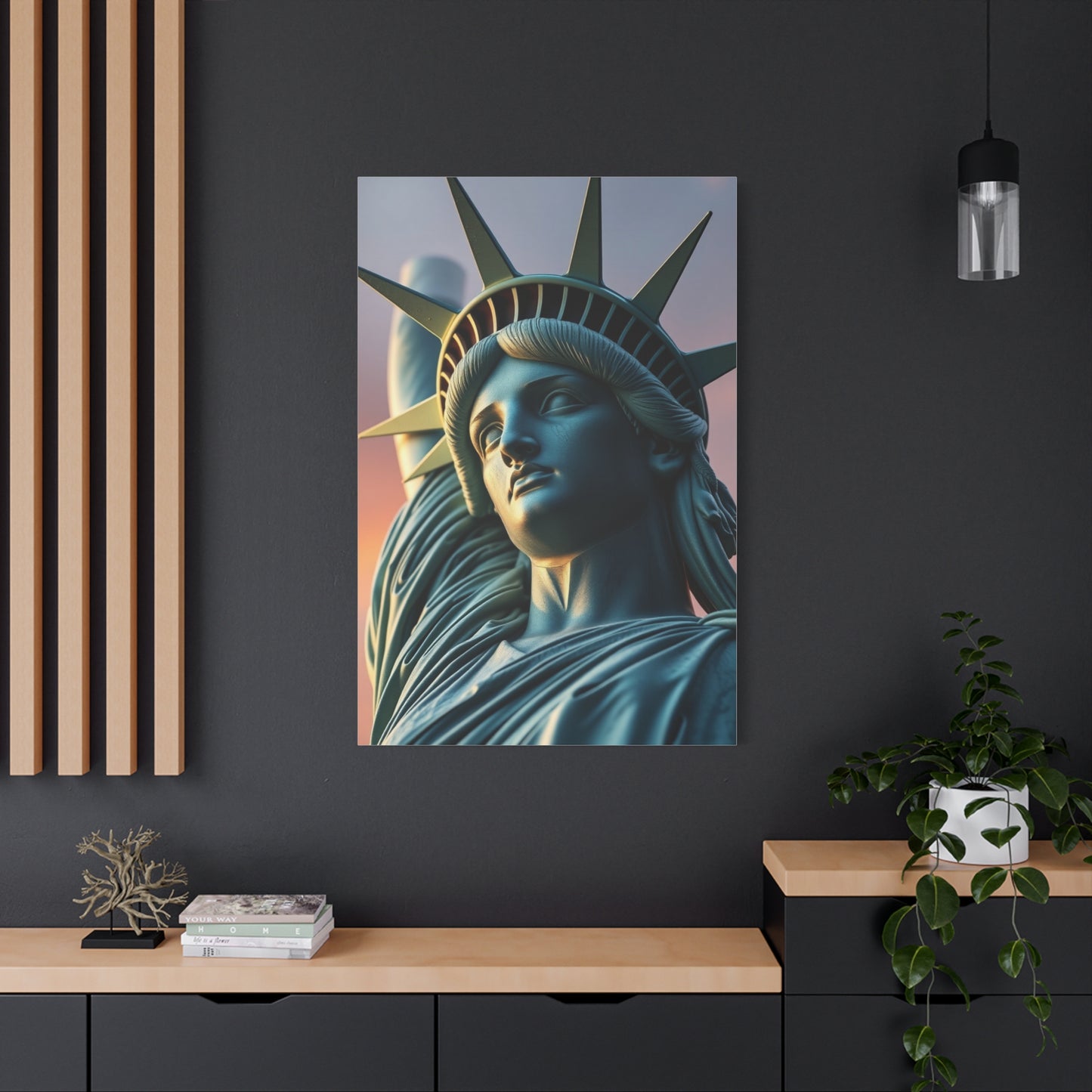 Majestic Freedom Portrait Wall Art & Canvas Print