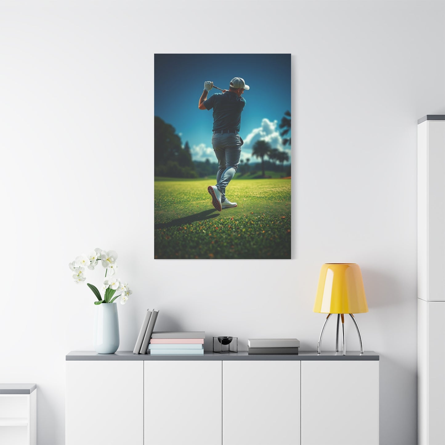 Sophisticated Putt Impression Wall Art & Canvas Print