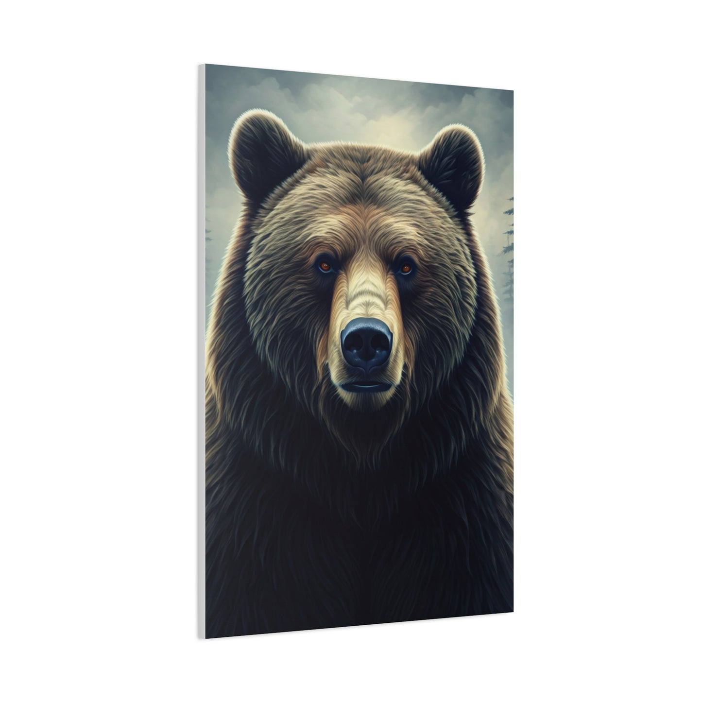 Soft Daylight Bear Portrait Wall Art & Canvas Prints
