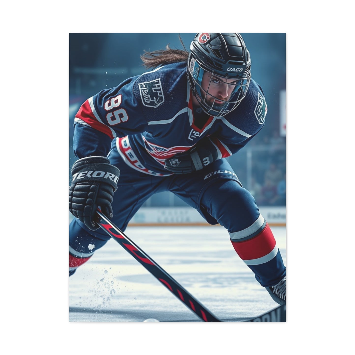 Supreme Hockey Art Collection Wall Art & Canvas Print