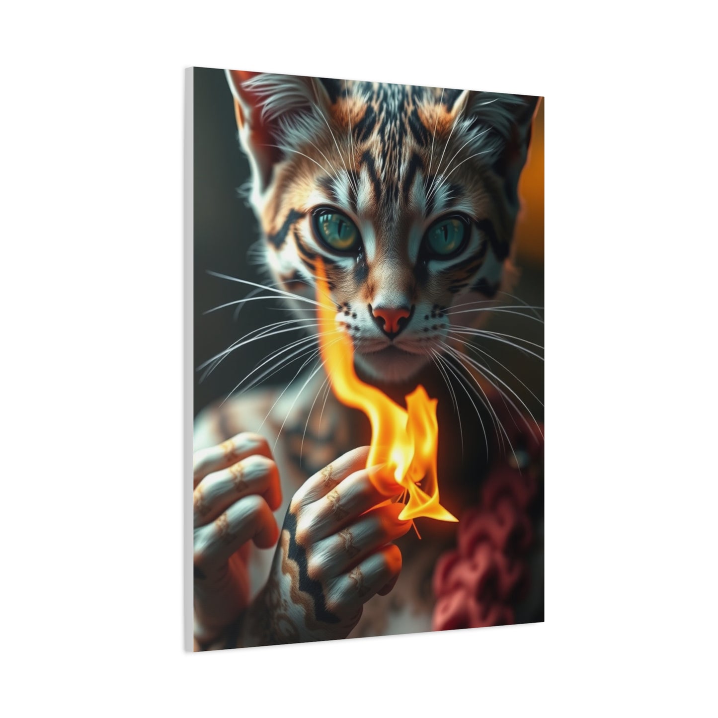 Catfight Art Refined Canvas Wall Art & Canvas Print
