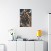 Storm King Lion Dramatic Portrait Wall Art & Canvas Print