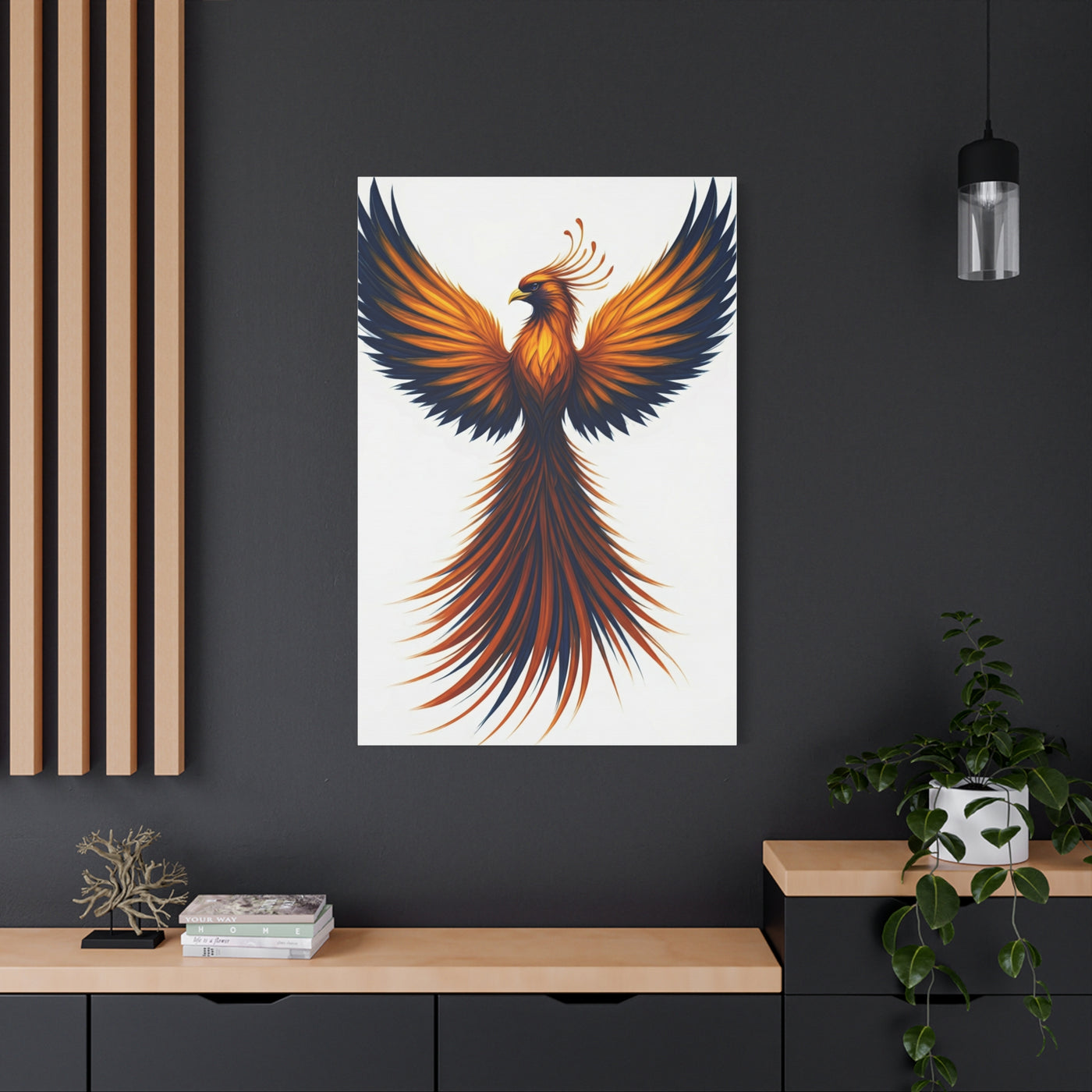 Phoenix Rising Abstract Wall Art & Canvas Prints