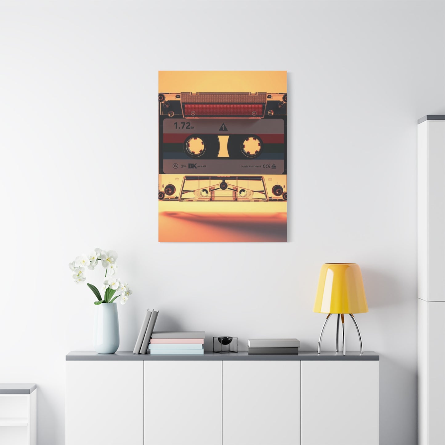 Cassette Tapes Art Luxury Canvas Wall Art & Canvas Print