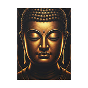 Sacred Golden Calm Buddha Portrait Wall Art & Canvas Prints