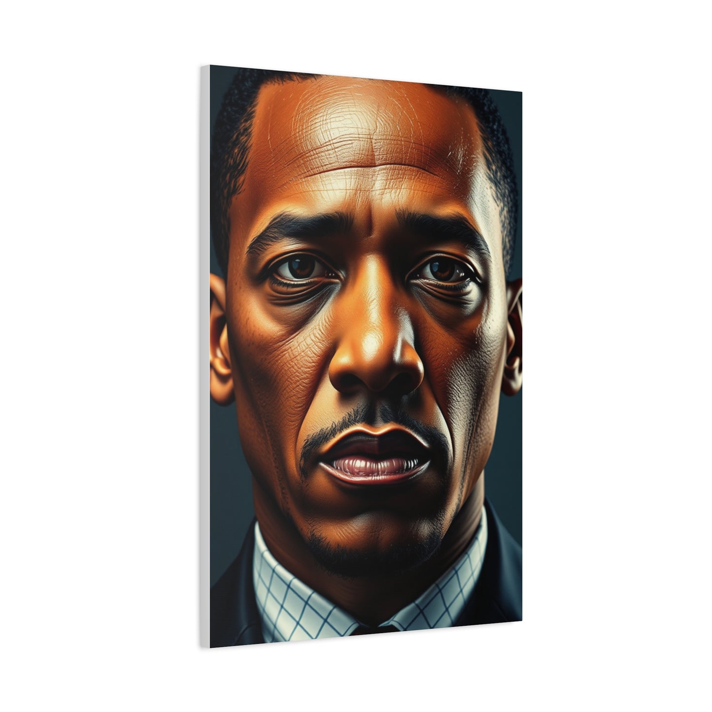 Malcolm X Reverence Canvas