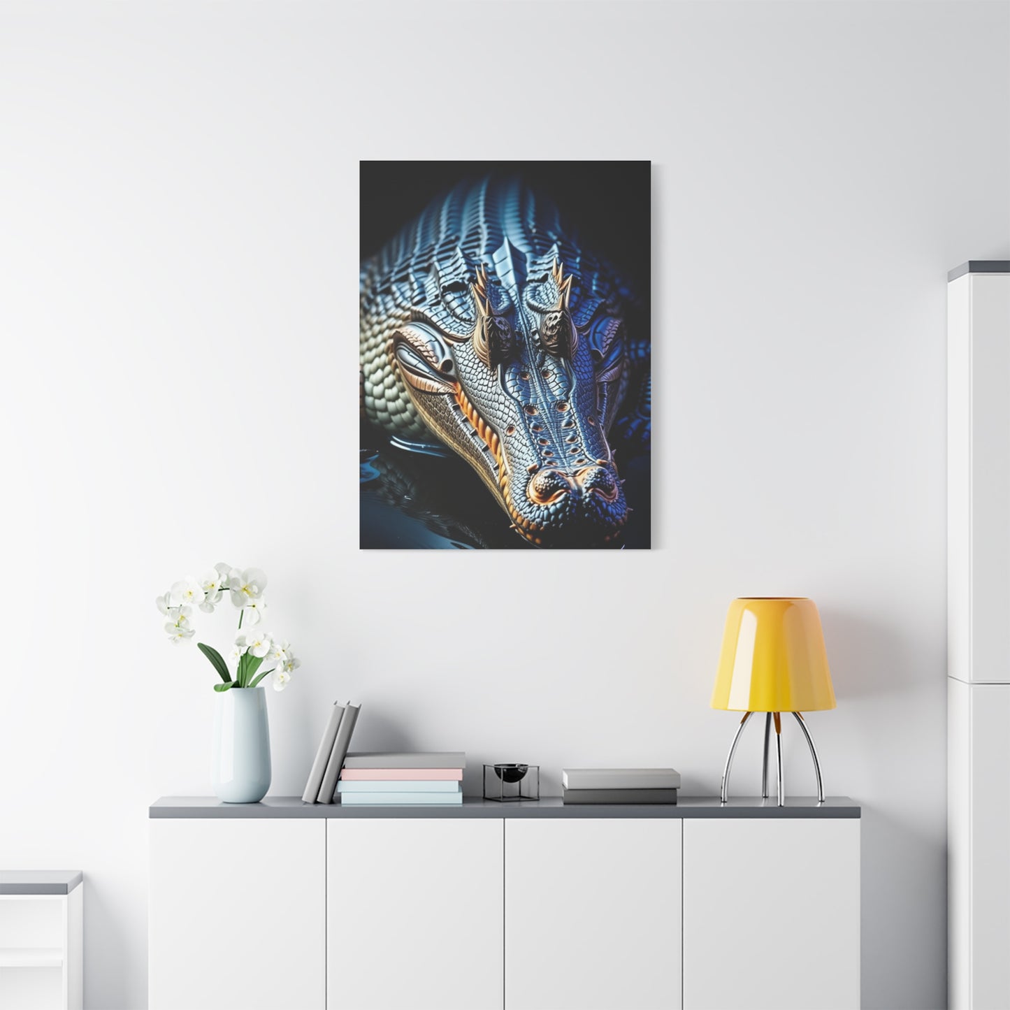 Crocodile & Alligator Art Supreme Canvas Wall Art & Canvas Print
