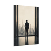 Leadership Vision Window Silhouette Wall Art & Canvas Print
