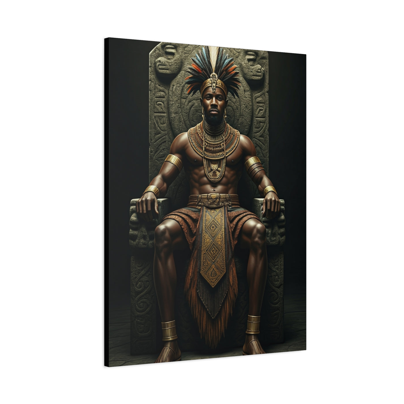 Throne of the Tribal King Wall Art & Canvas Prints