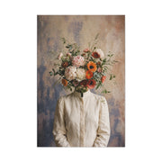 Surreal Botanical Head Portrait Wall Art & Canvas Print