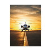Runway Golden Departure Wall Art & Canvas Prints
