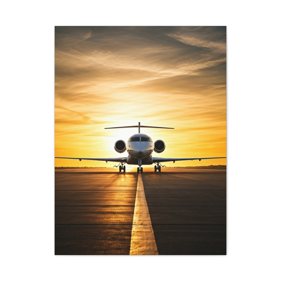 Runway Golden Departure Wall Art & Canvas Prints