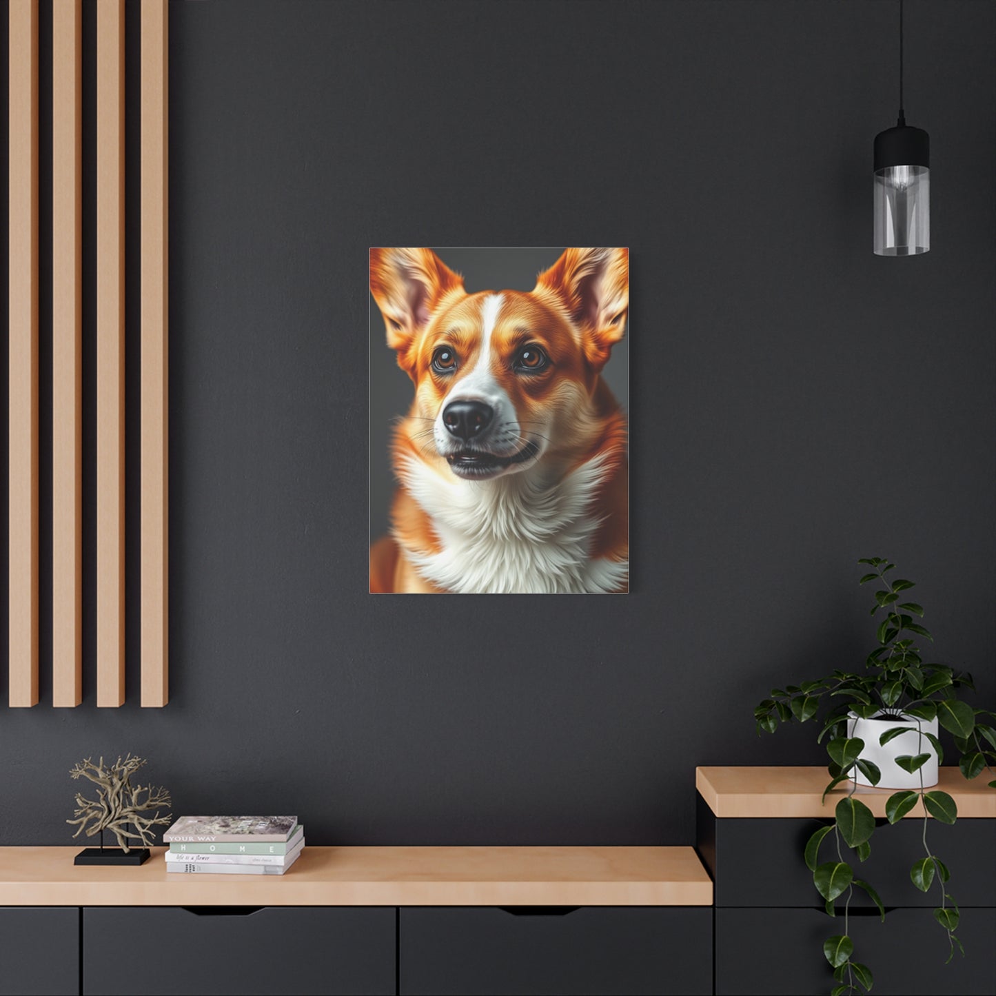 Corgi Dog Art Canvas Art 1 Wall Art & Canvas Print