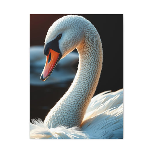 Swan Art Canvas Art 10 Wall Art & Canvas Print