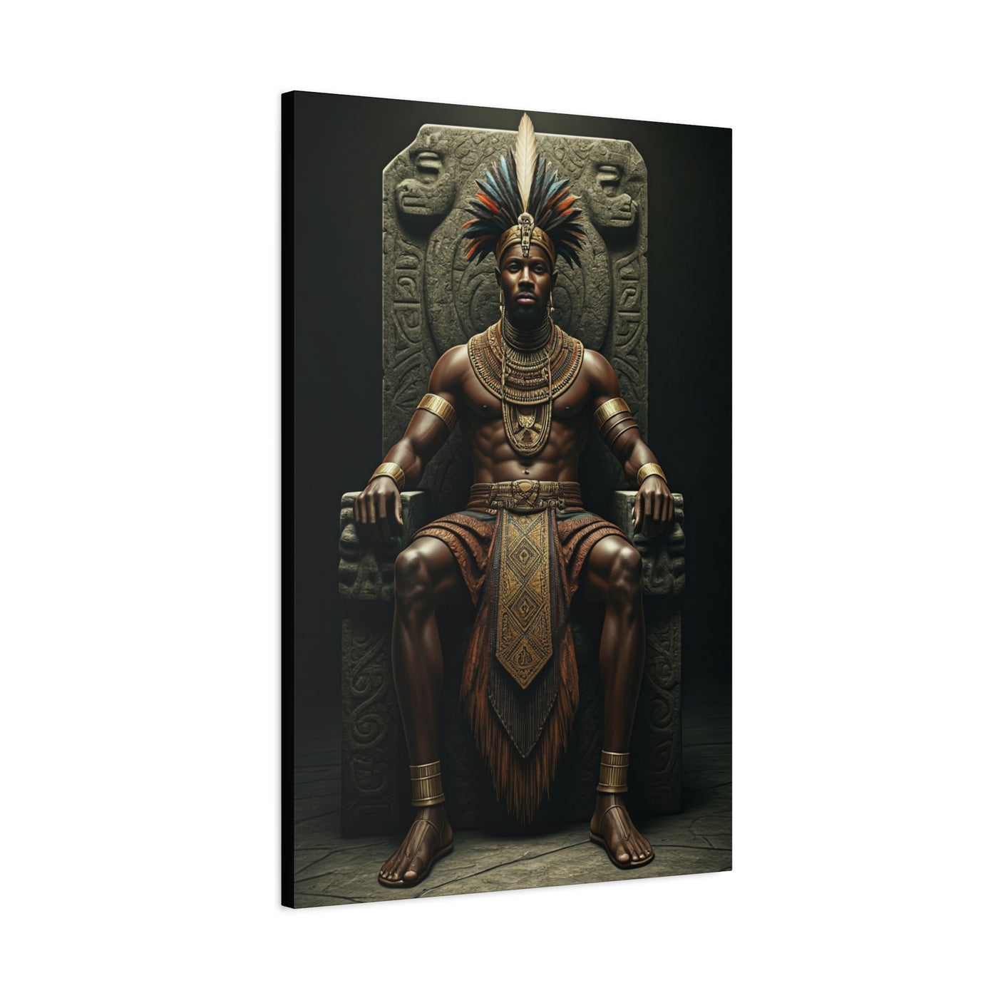 Throne of the Tribal King Wall Art & Canvas Prints