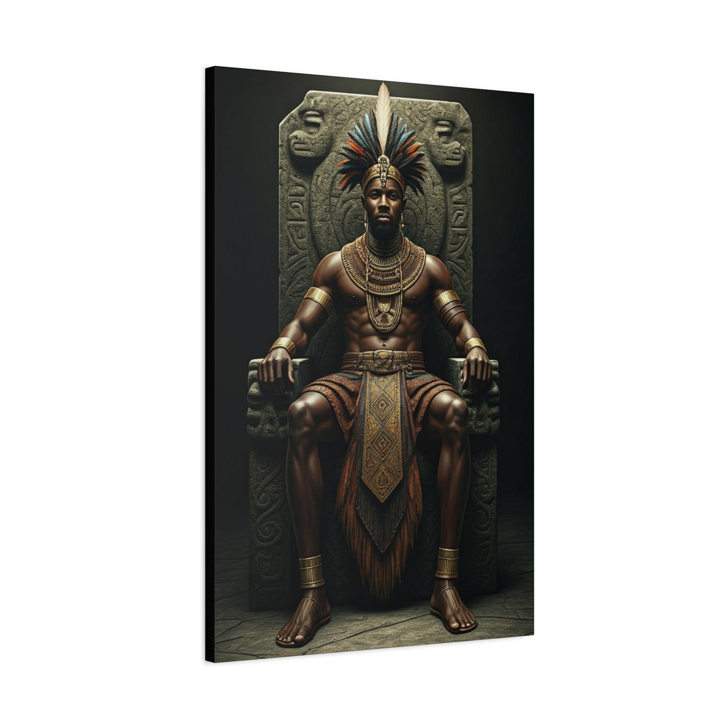 Throne of the Tribal King Wall Art & Canvas Prints