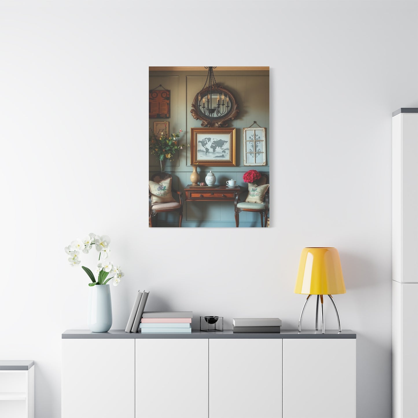 Masterpiece French Country Decor Art Vision Wall Art & Canvas Print