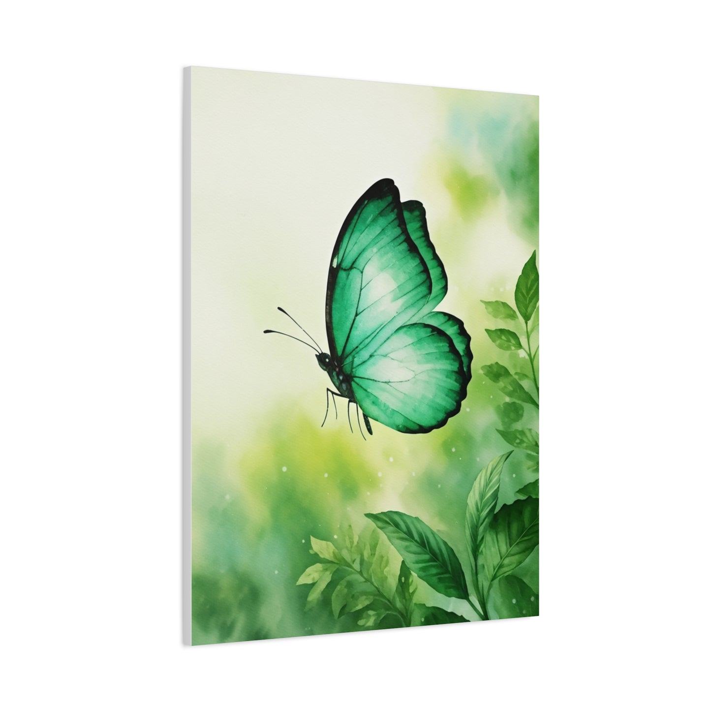 Emerald Forest Butterfly Dream Wall Art & Canvas Prints