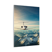 Mountain Summit Jet Journey Wall Art & Canvas Prints