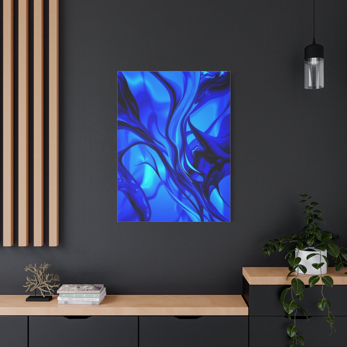 Collection Blue Abstract Art Art Wall Art & Canvas Print