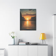 Tranquil Sunset Over Canyon Waters Wall Art & Canvas Prints