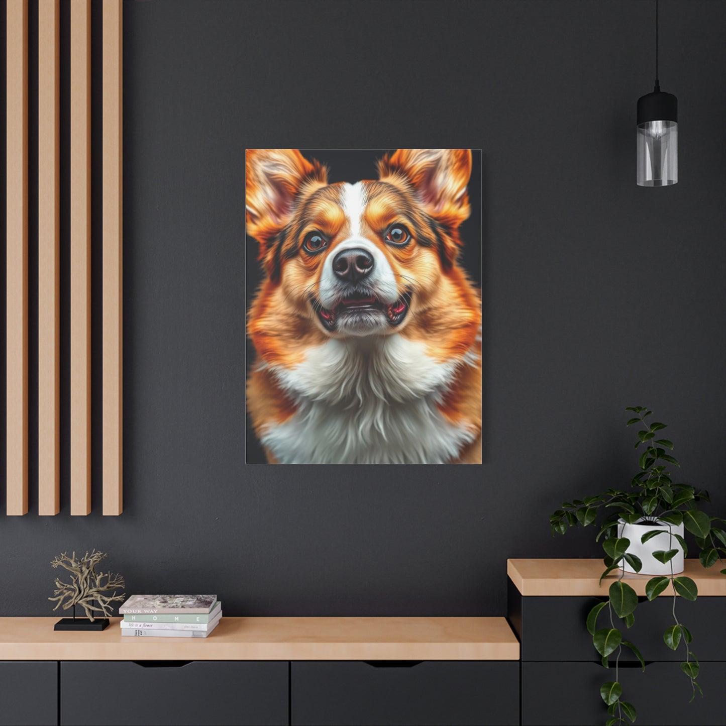 Corgi Dog Art Canvas Art 7 Wall Art & Canvas Print