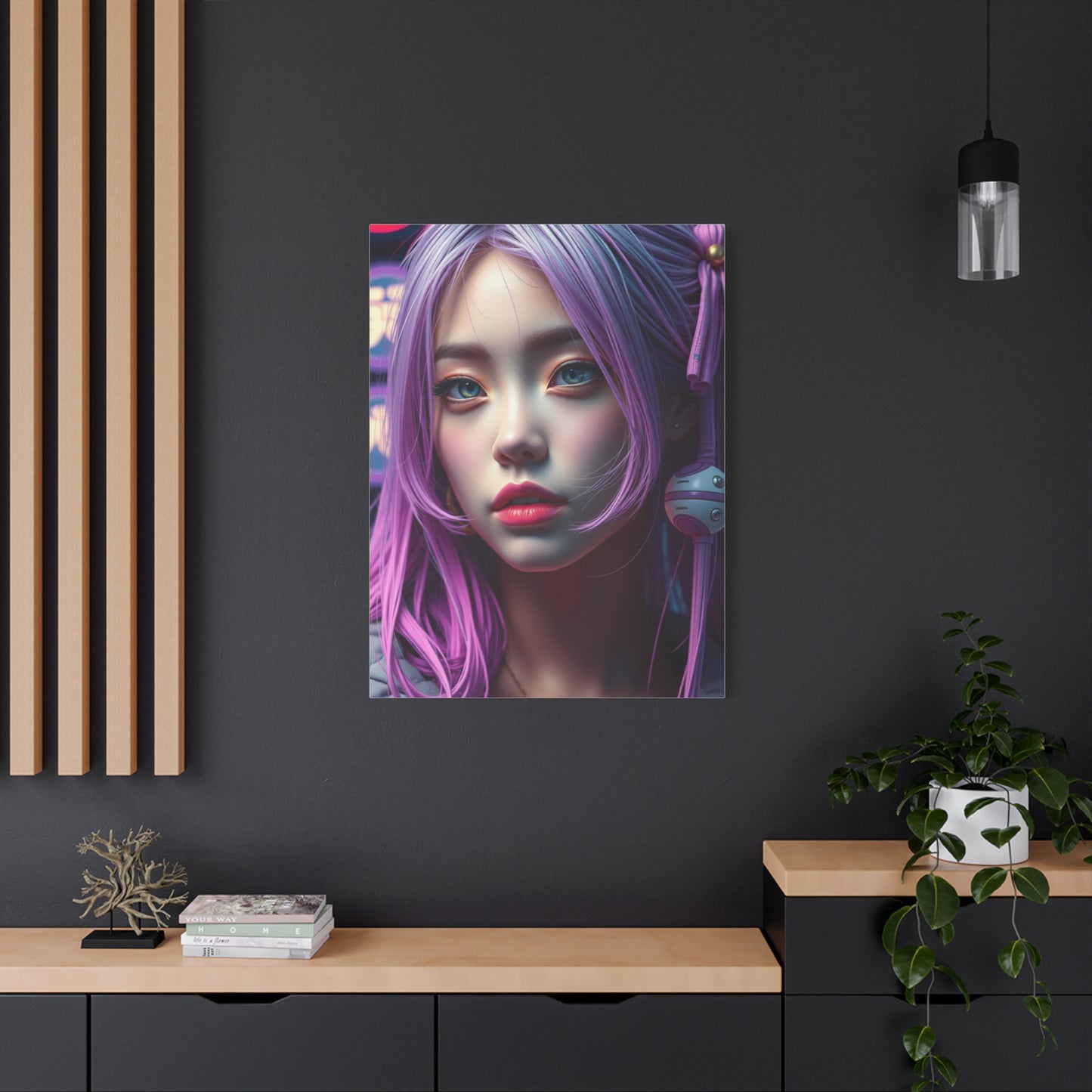 Warakami Vaporwave Art Supreme Canvas Wall Art & Canvas Print