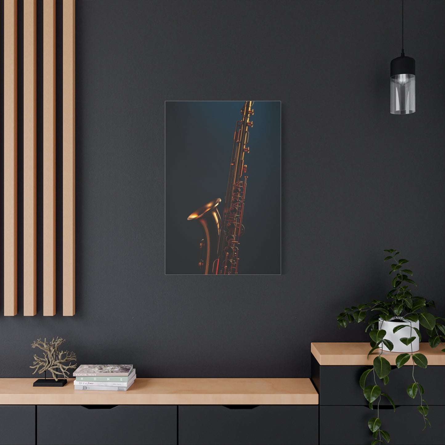 Saxophone Art Supreme Canvas Wall Art & Canvas Print