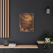 Leather Hide Desert Panorama Southwest Wall Art & Canvas Print