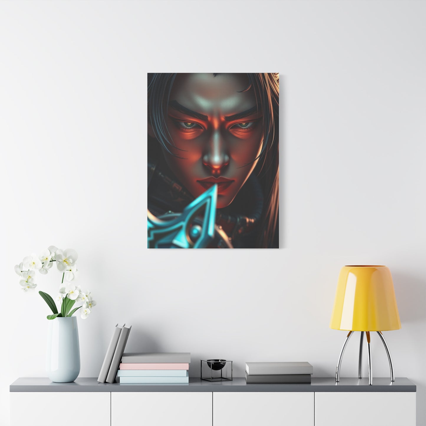 Divine Combatants Tableau Wall Art & Canvas Print