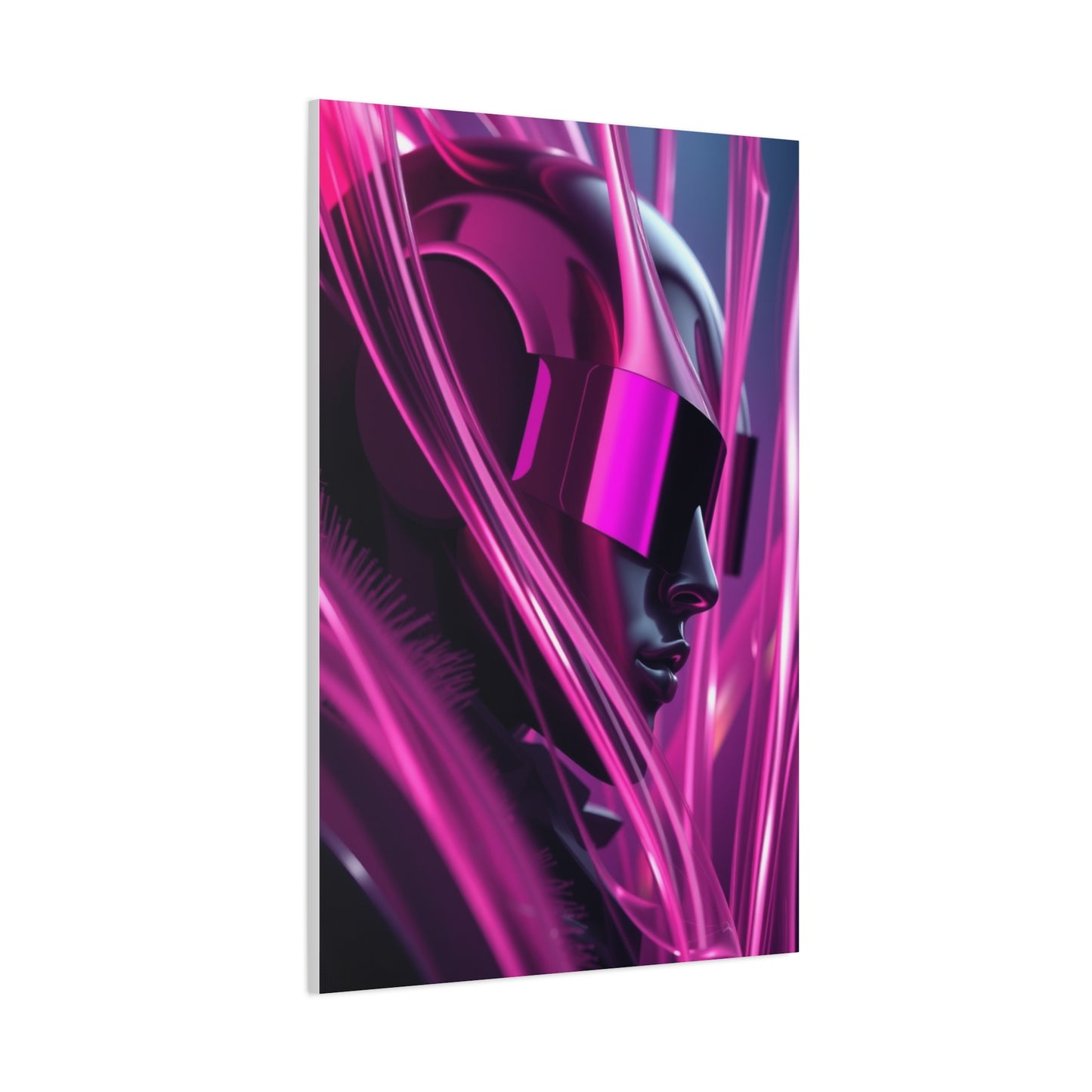 Masterpiece Black & Pink Art Vision Wall Art & Canvas Print