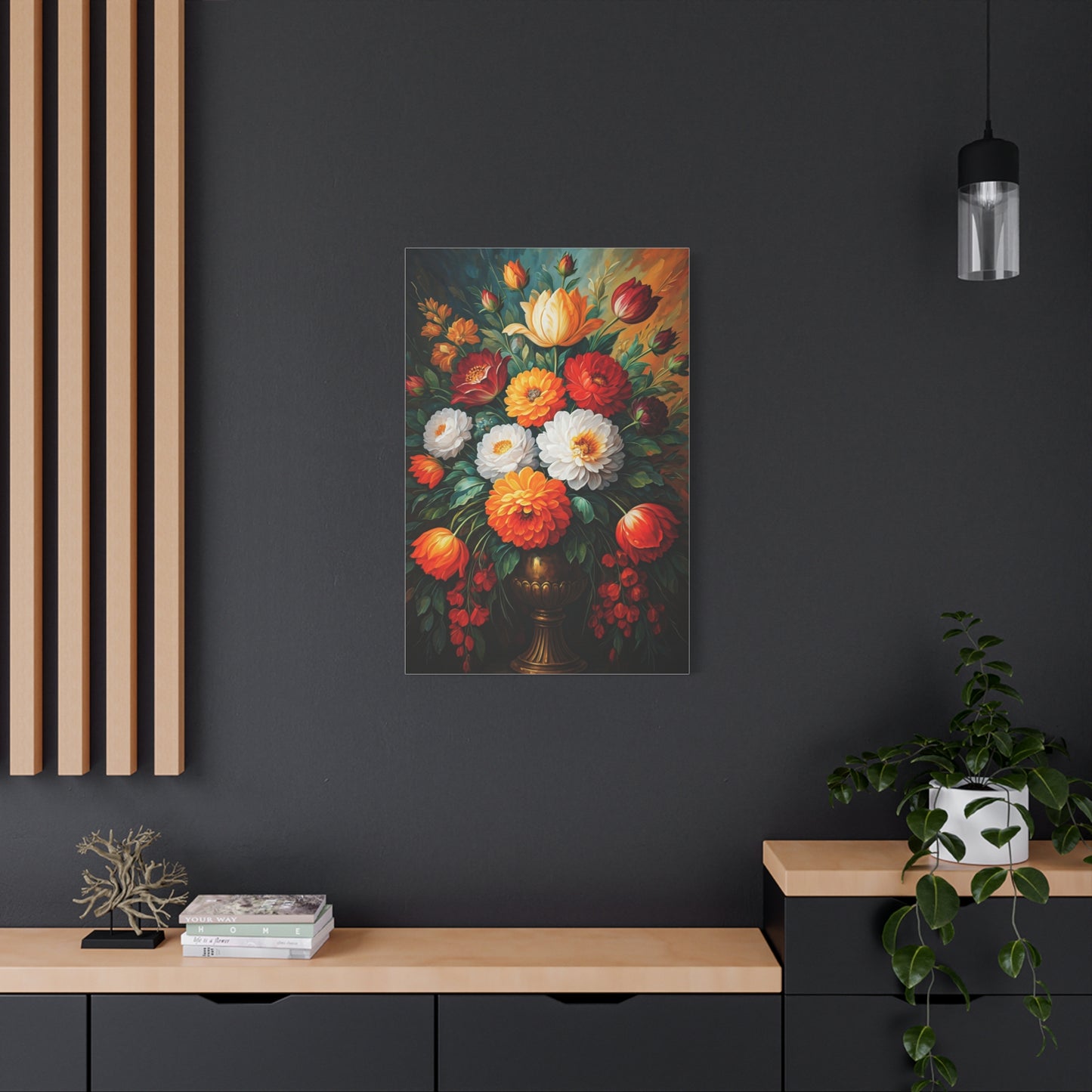 Vintage Garden Opulence Wall Art & Canvas Print