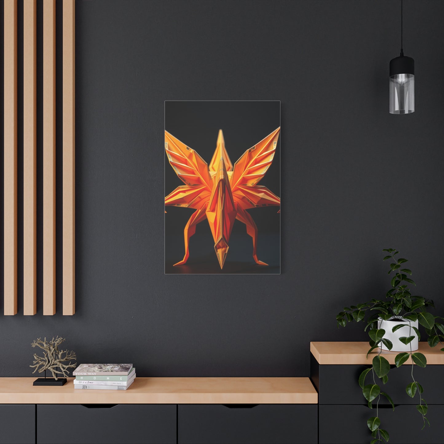 The Secrets of Origami Art Premium Canvas 19 Wall Art & Canvas Print