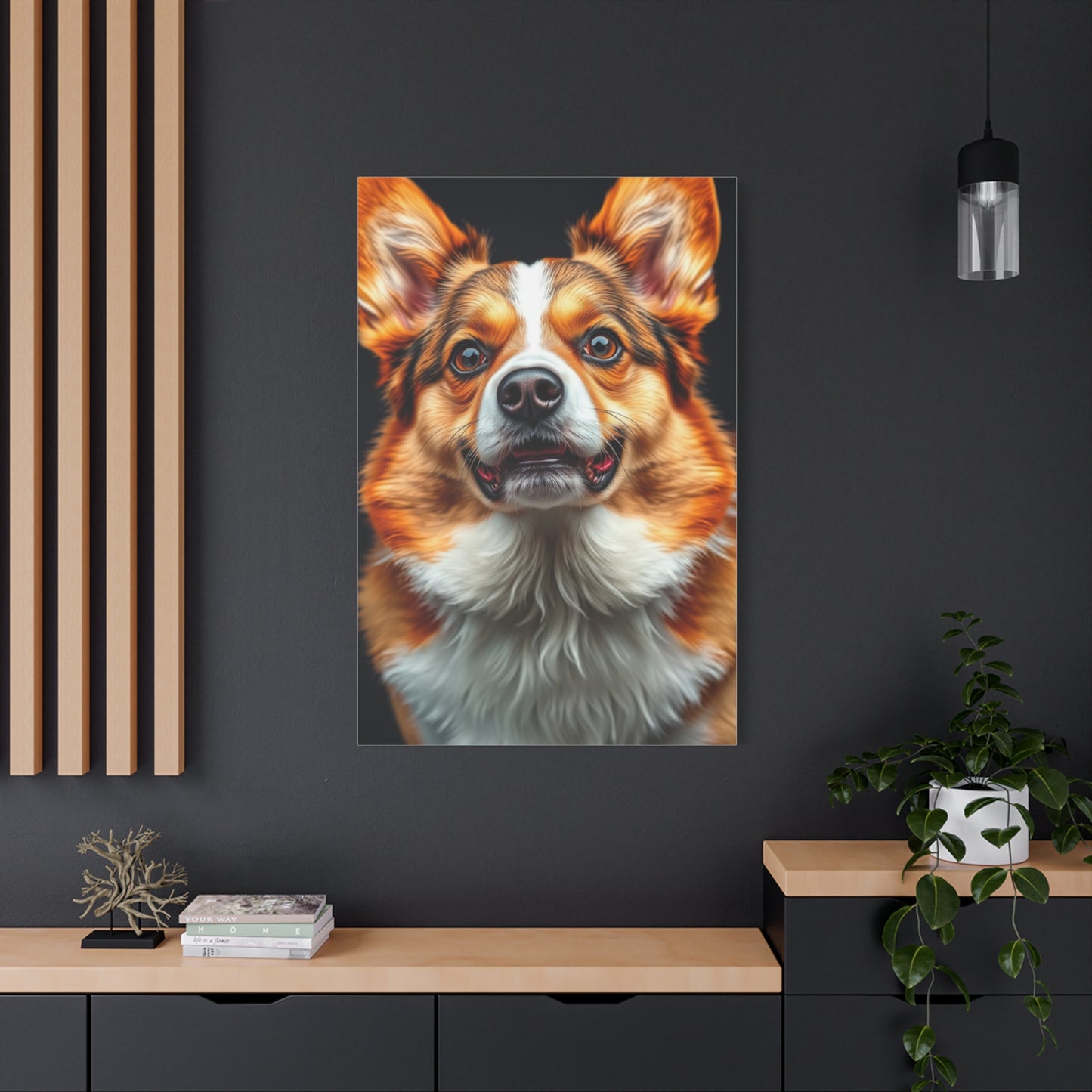 Corgi Dog Art Canvas Art 7 Wall Art & Canvas Print