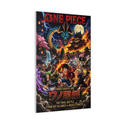 One Piece Wano Country Arc Final Battle Poster Wall Art & Canvas Print
