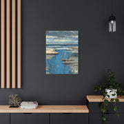 Coastal Horizon Abstract Seascape Wall Art & Canvas Print
