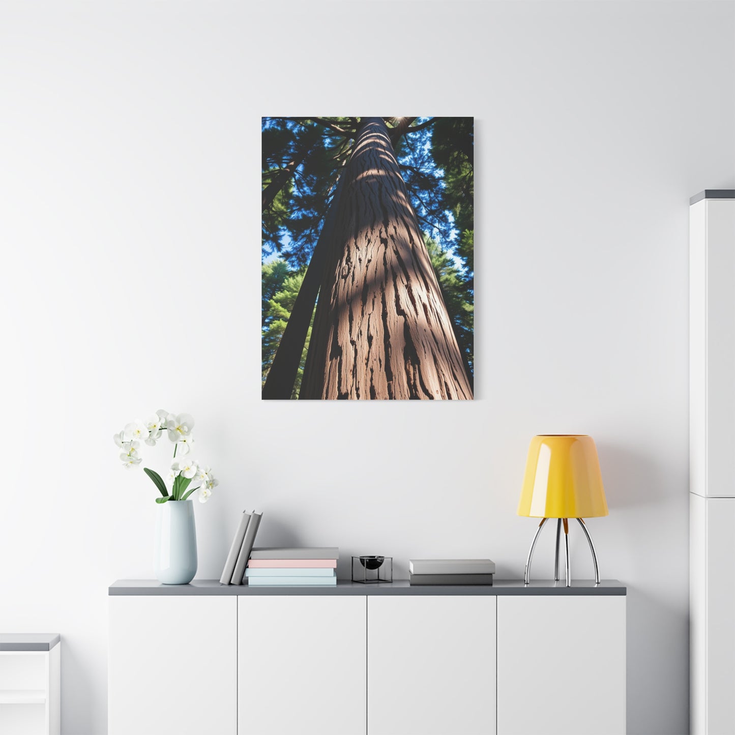 Redwood Tree Art Supreme Canvas Wall Art & Canvas Print