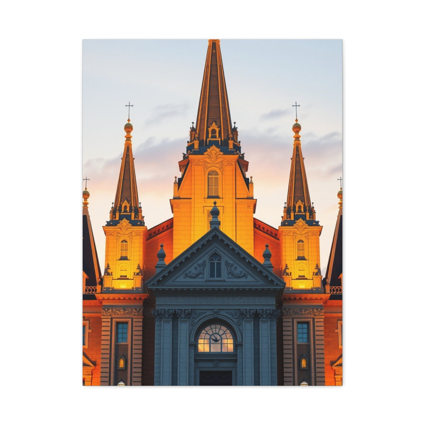 Supreme The LDS Temple Art Beautiful Collection Wall Art & Canvas Print