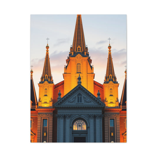 Supreme The LDS Temple Art Beautiful Collection Wall Art & Canvas Print