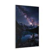 Milky Way Alpine Lake Wall Art & Canvas Print