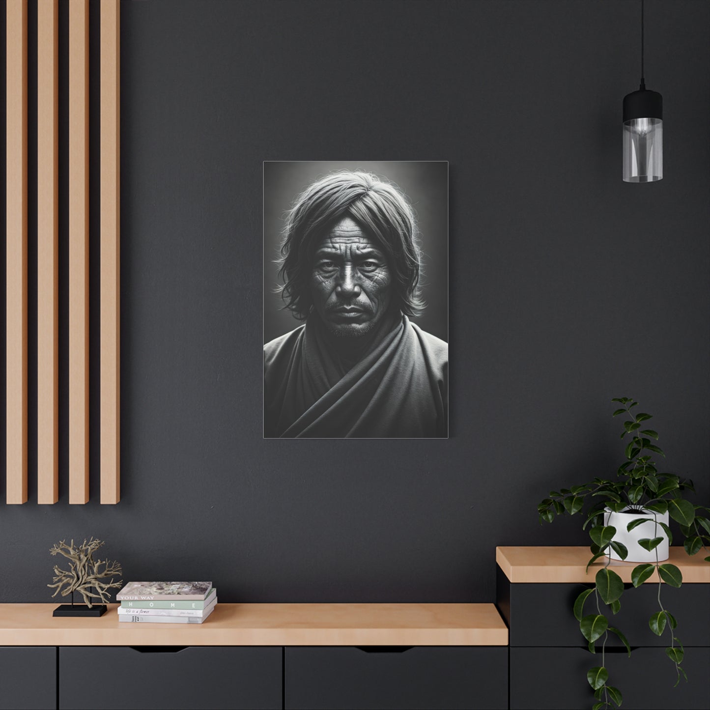 Strength of Heritage Black & White Portrait Wall Art & Canvas Prints